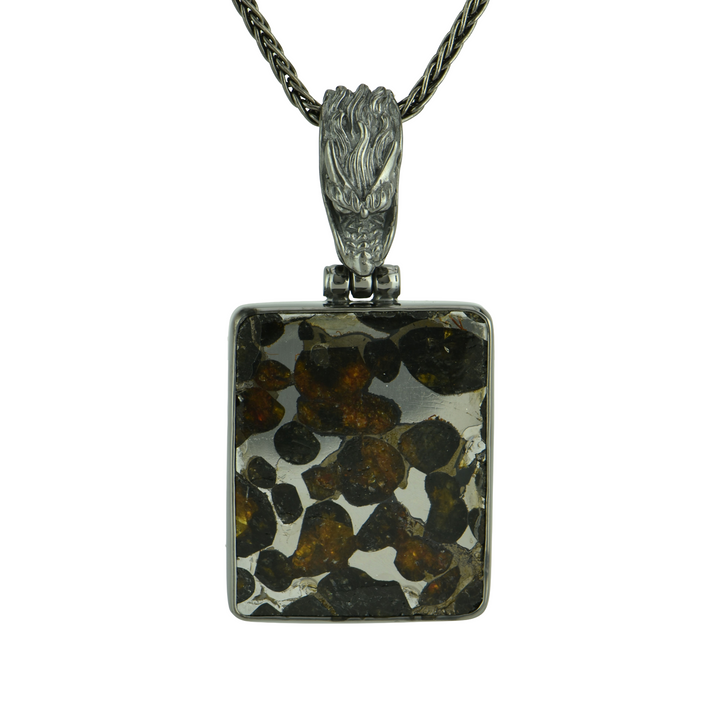 Sericho Pallasite Meteorite Pendant