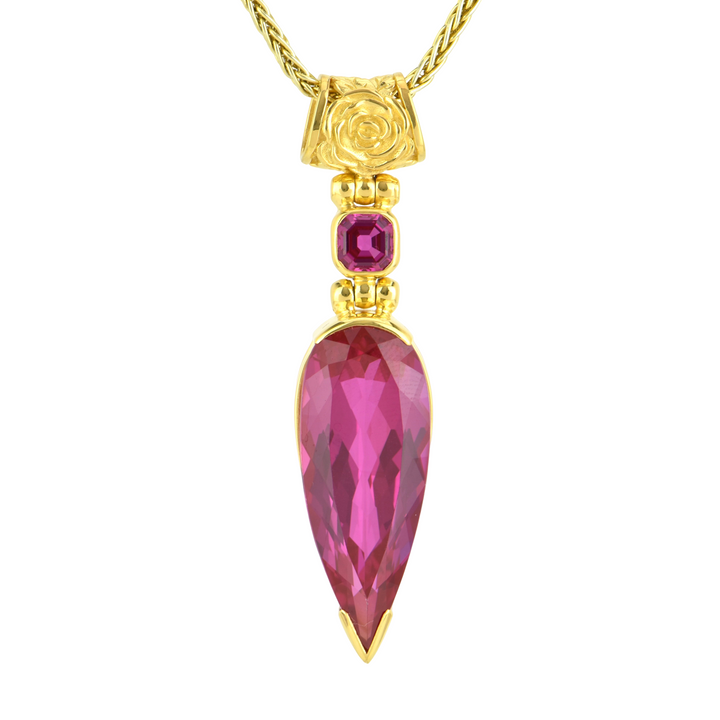 Parvati Pink Sapphire Pendant