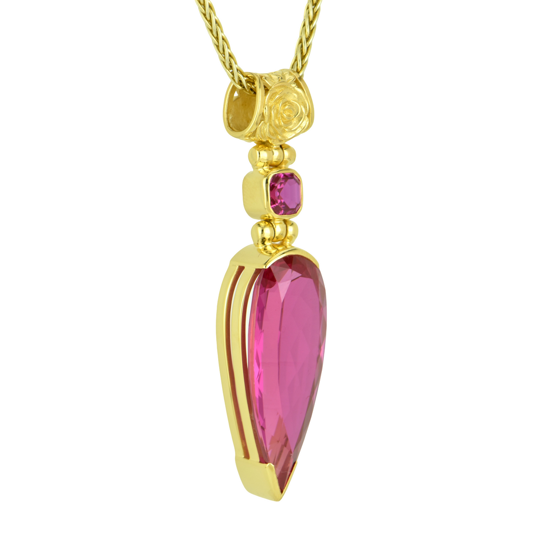 Parvati Pink Sapphire Pendant