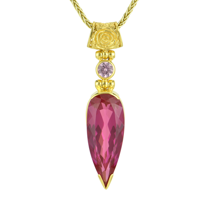 Parvati Pink Sapphire Pendant