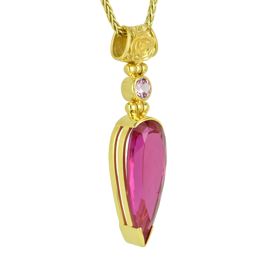 Parvati Pink Sapphire Pendant