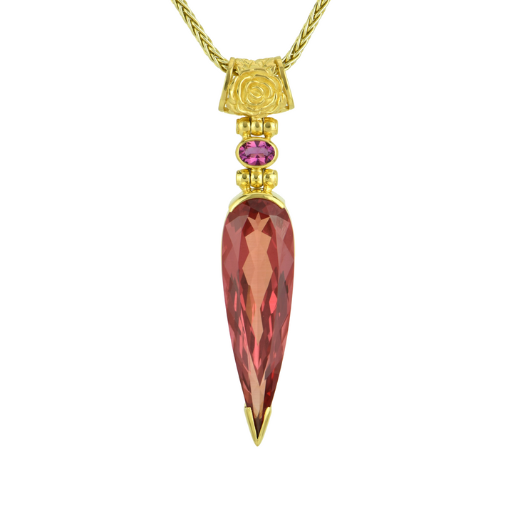 Padparadscha Sapphire Pendant