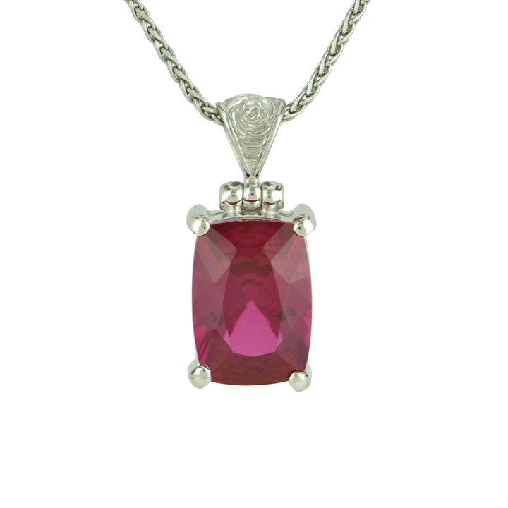 Parvati Pink Sapphire Pendant