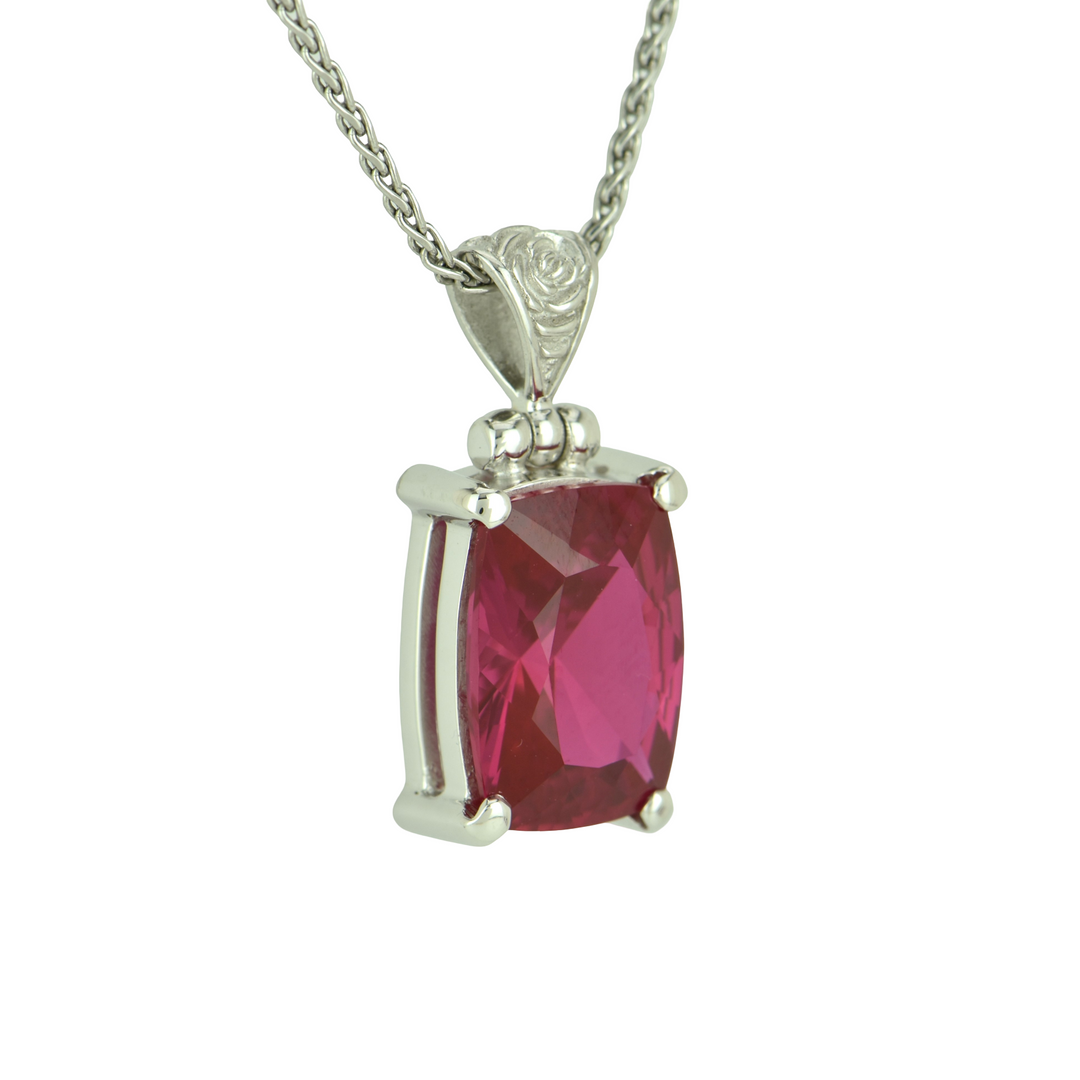 Parvati Pink Sapphire Pendant