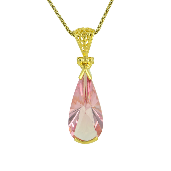 Imperial Pink Sapphire Pendant