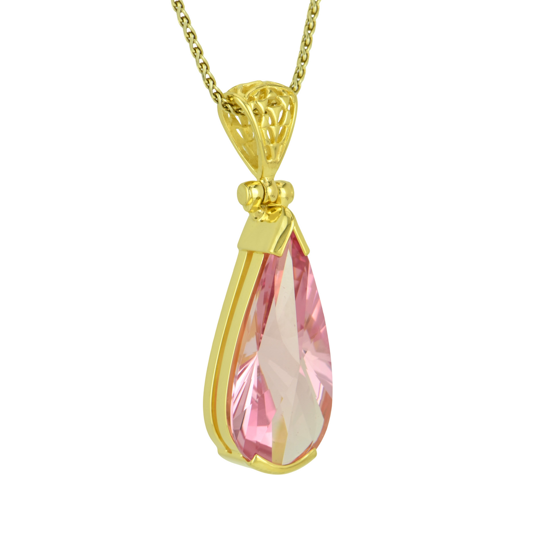 Imperial Pink Sapphire Pendant