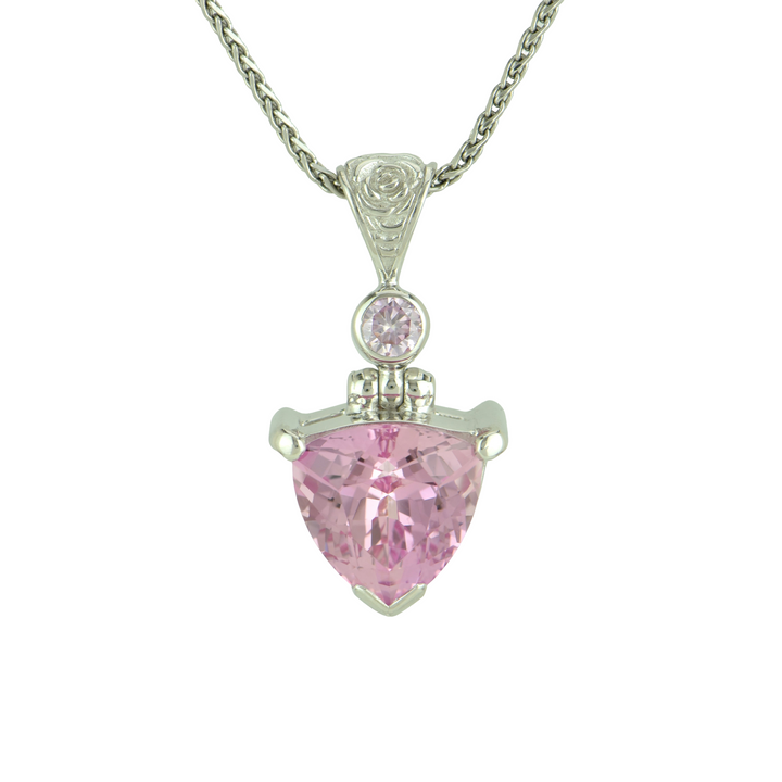 Imperial Pink Sapphire Pendant