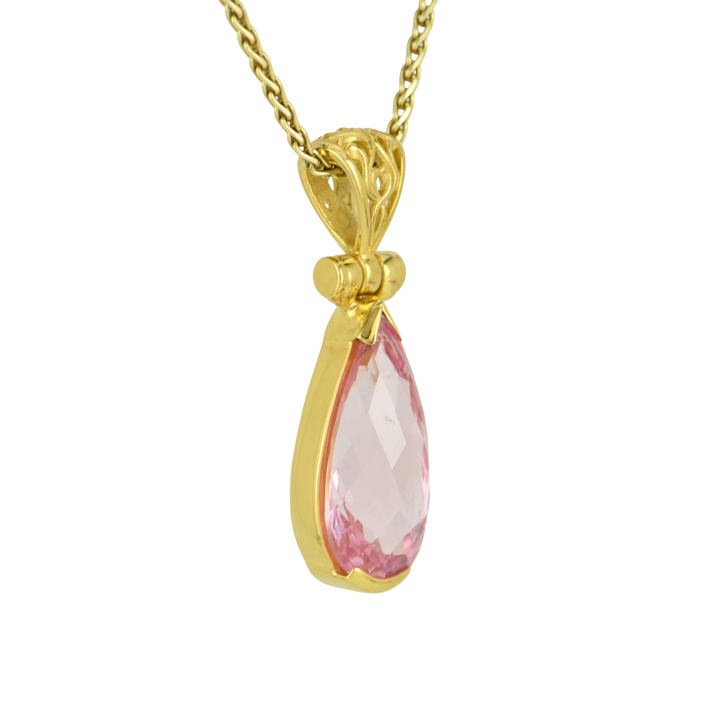 Imperial Pink Sapphire Pendant