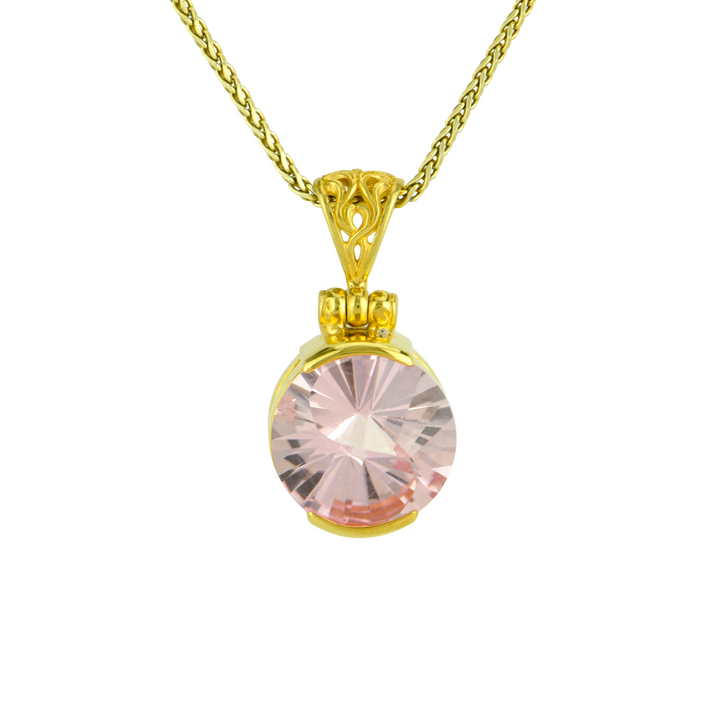 Imperial Pink Sapphire Pendant