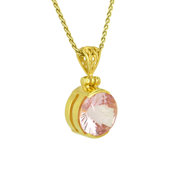 Imperial Pink Sapphire Pendant
