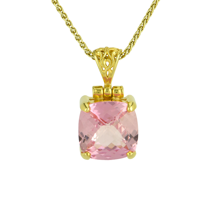Imperial Pink Sapphire Pendant