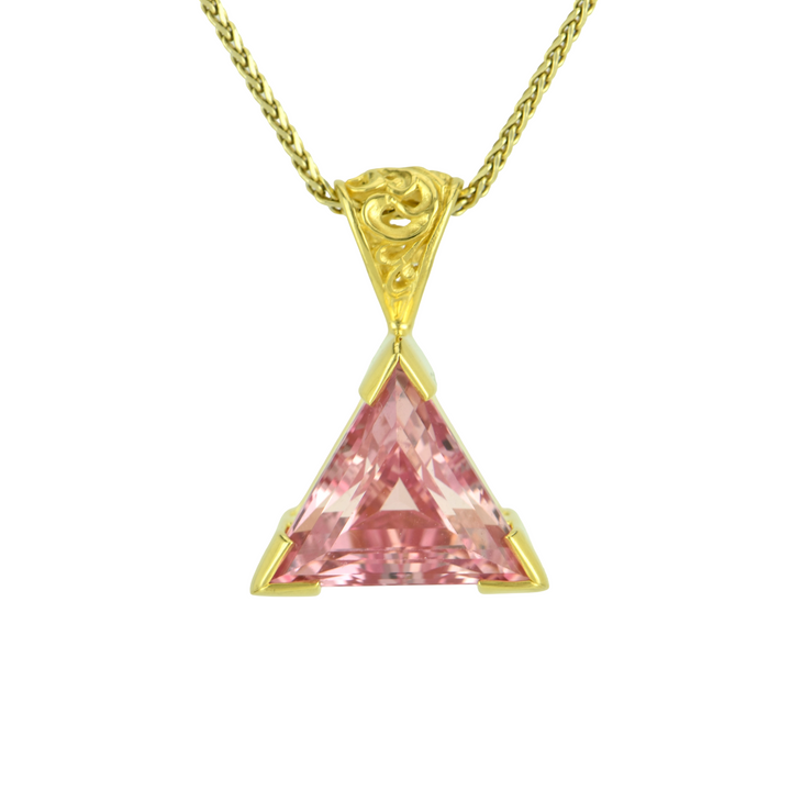 Imperial Pink Sapphire Pendant