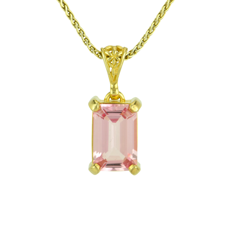 Imperial Pink Sapphire Pendant