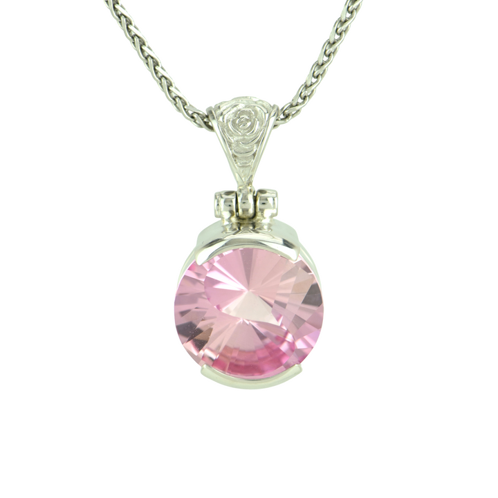 Imperial Pink Sapphire Pendant