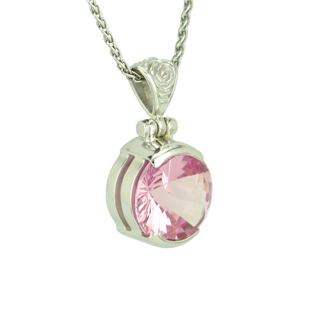 Imperial Pink Sapphire Pendant