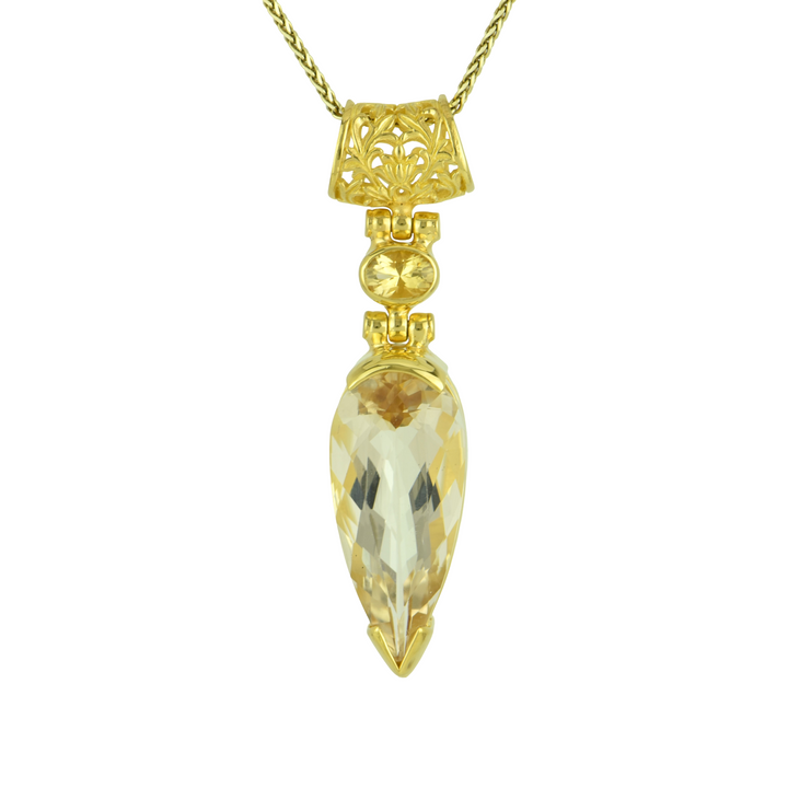 Golden Beryl Pendant