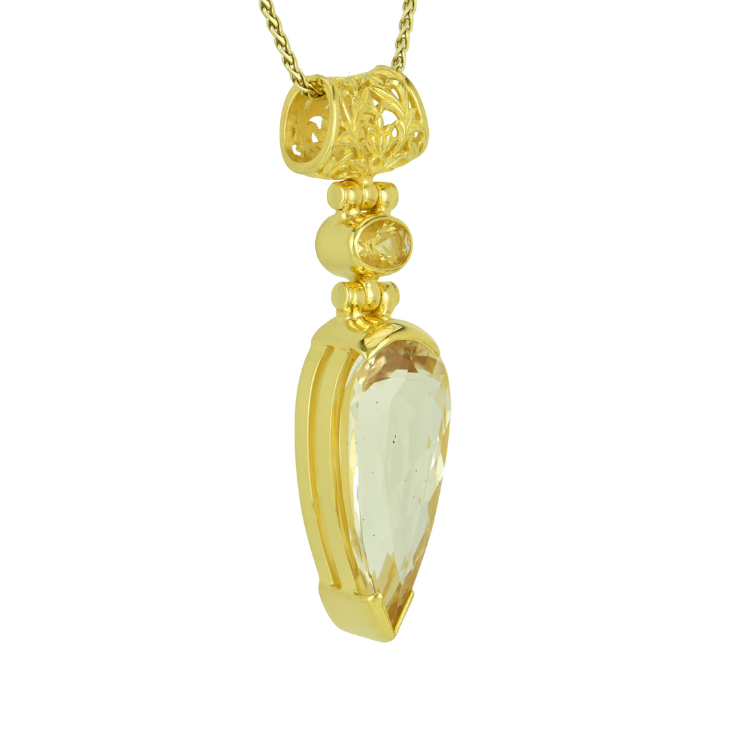 Golden Beryl Pendant