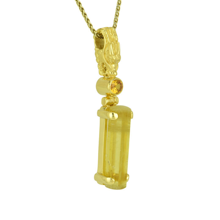 Golden Beryl Pendant