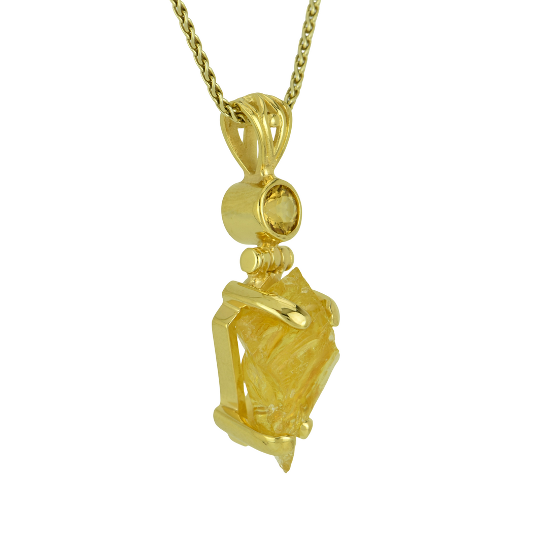 Golden Beryl Pendant