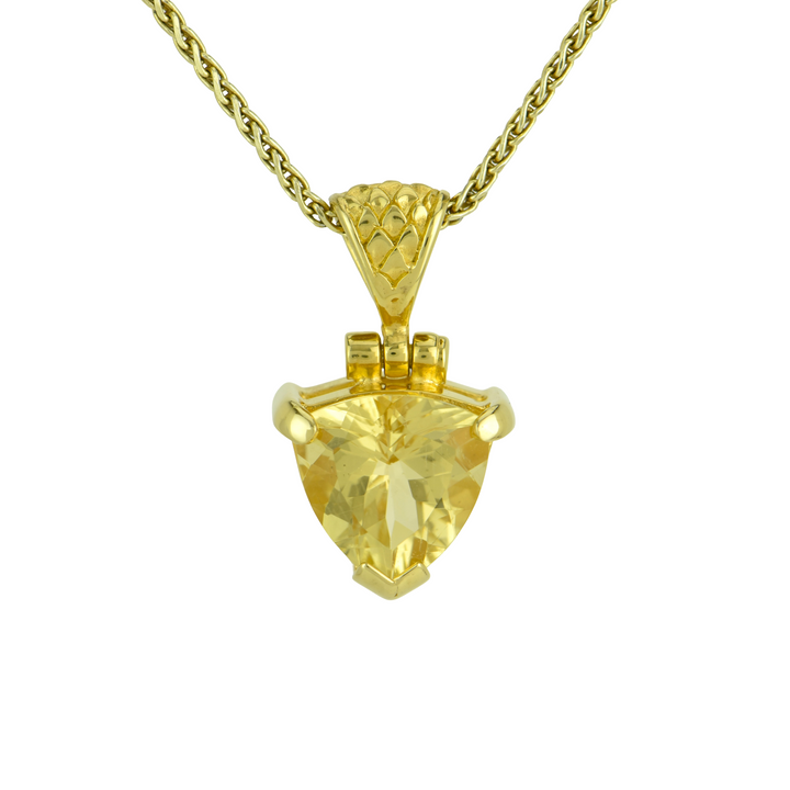 Golden Labradorite Pendant