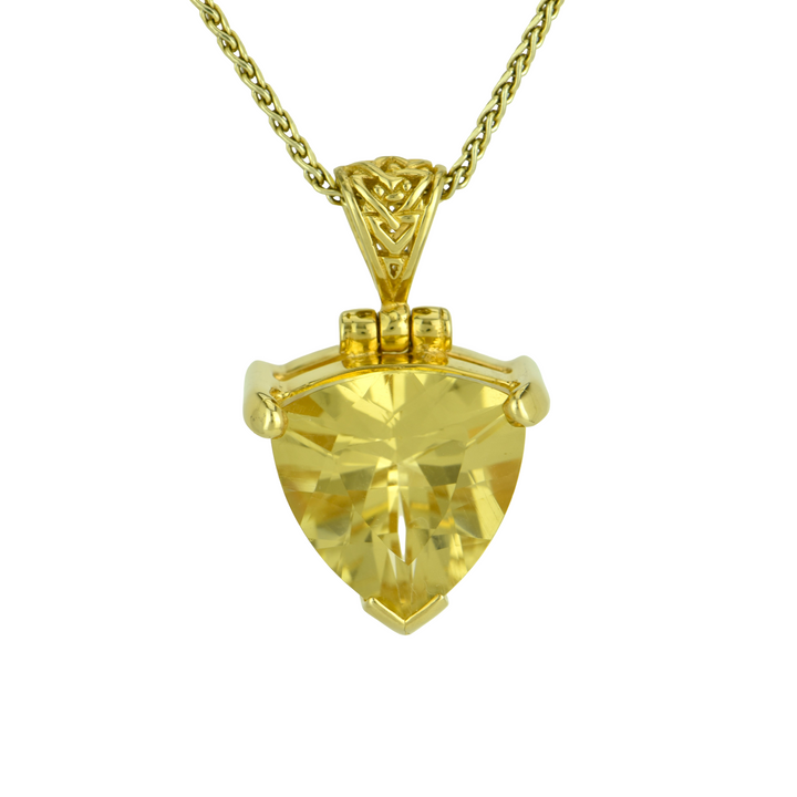 Golden Labradorite Pendant