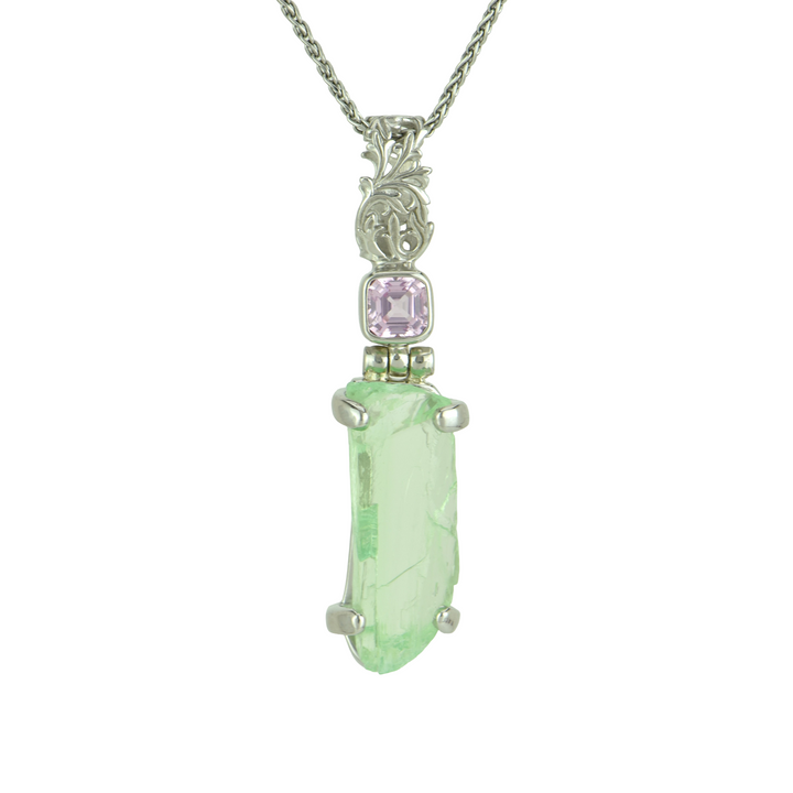 Hiddenite Pendant