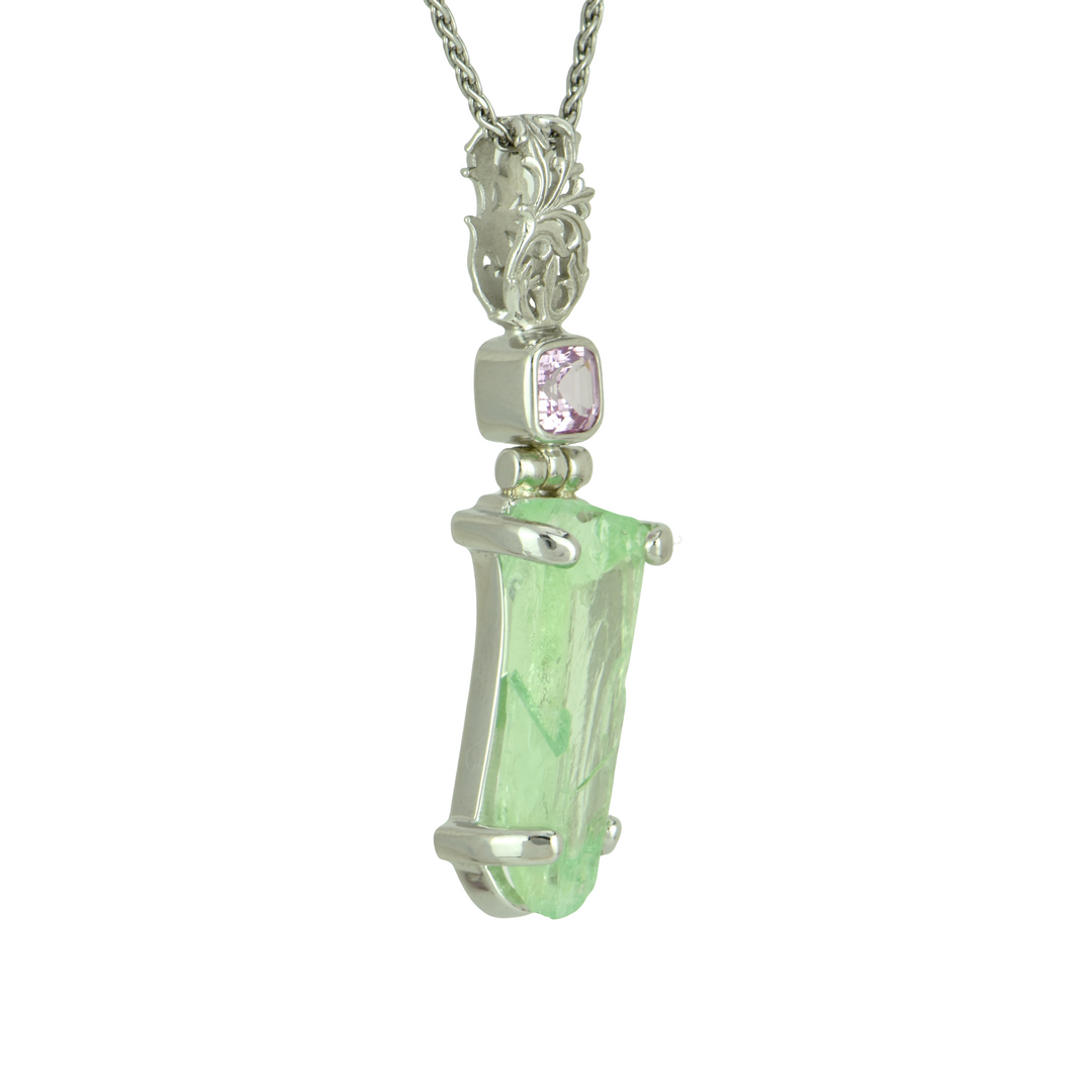Hiddenite Pendant