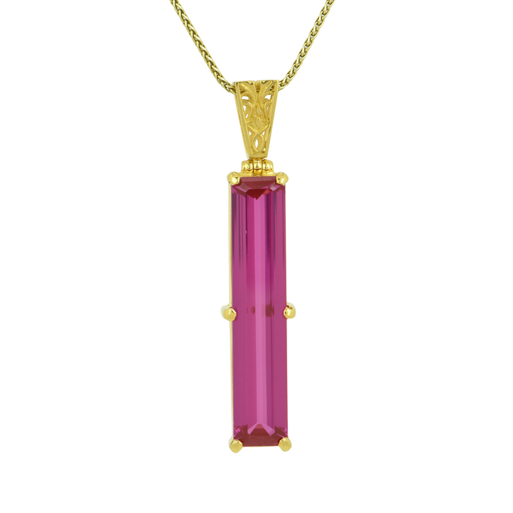 Parvati Pink Sapphire Pendant