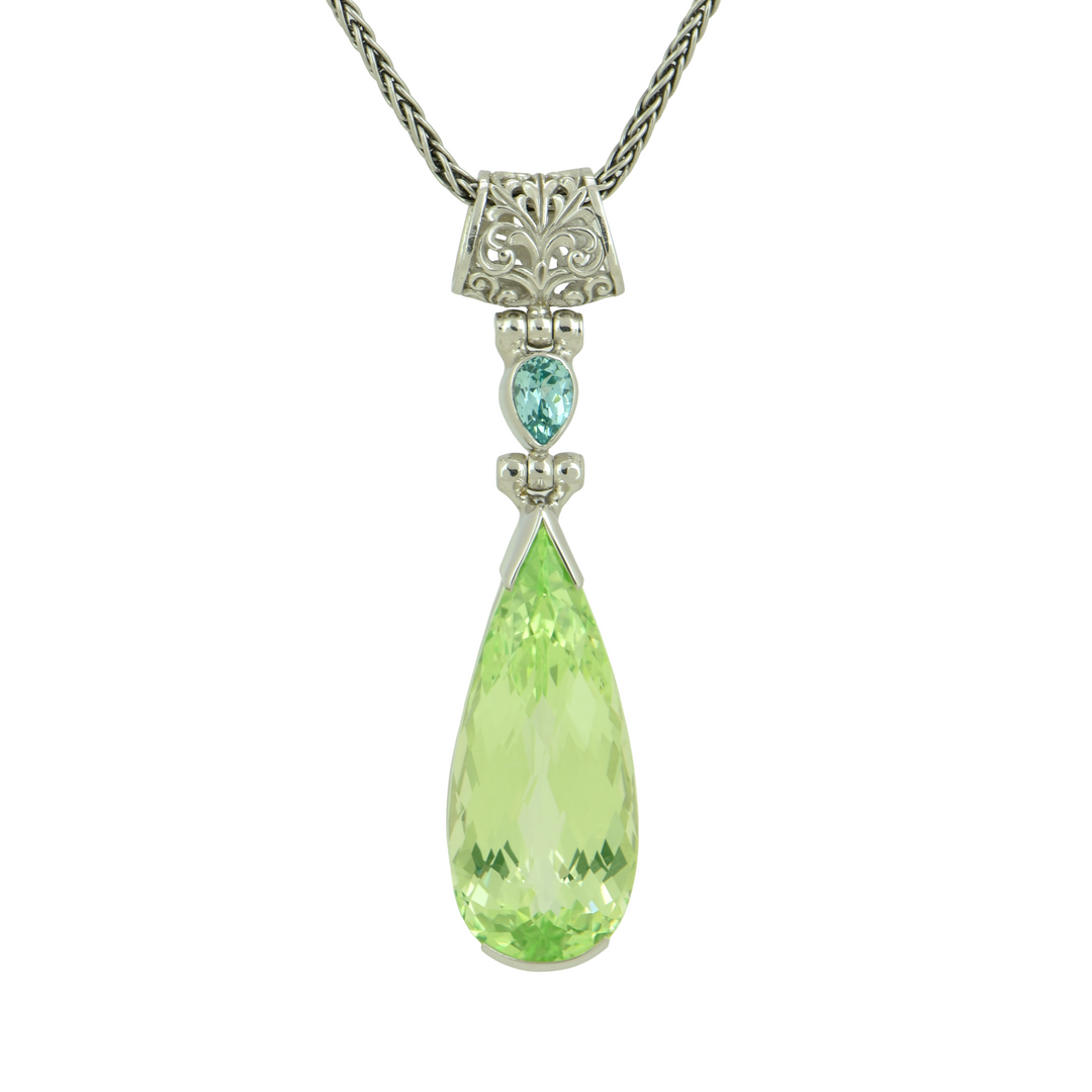 Mint Green Spinel Pendant