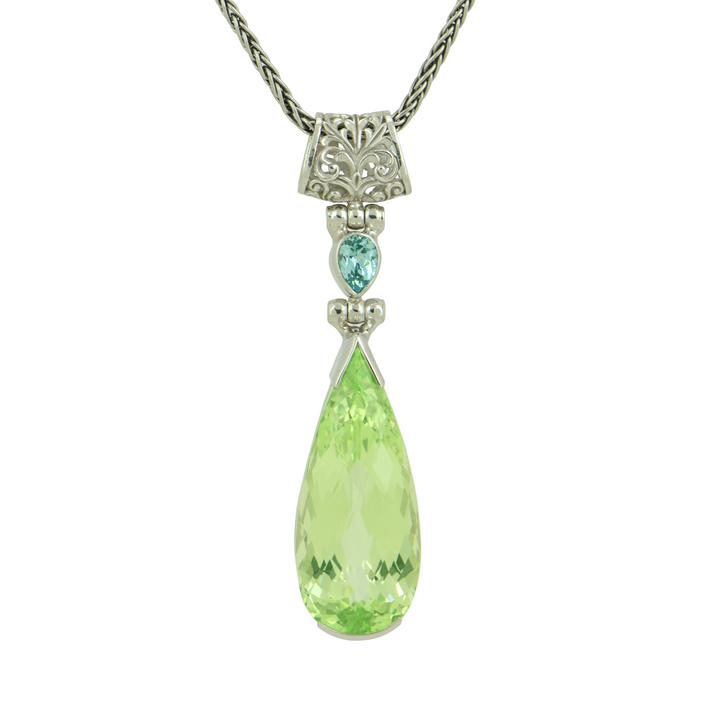 Mint Green Spinel Pendant