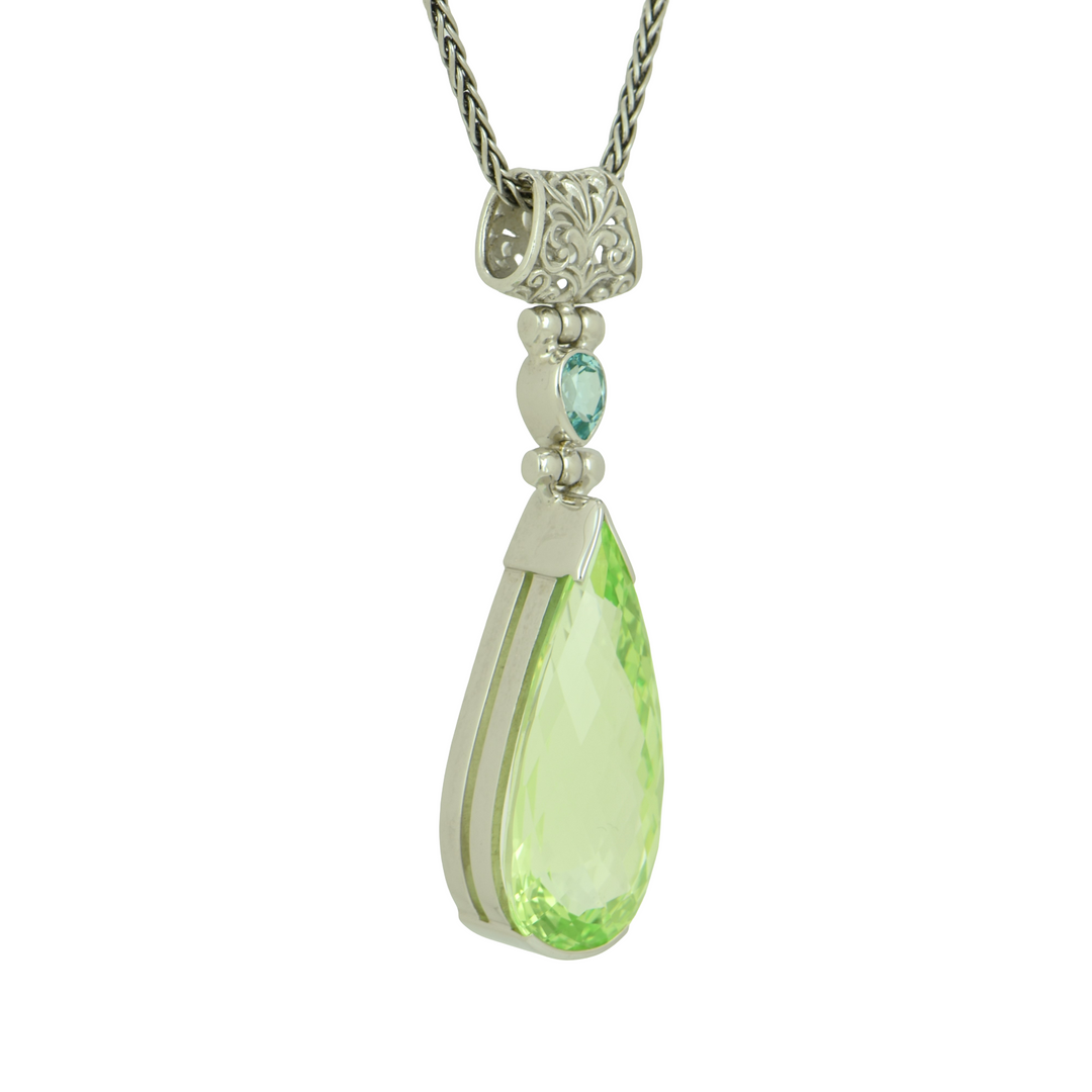 Mint Green Spinel Pendant