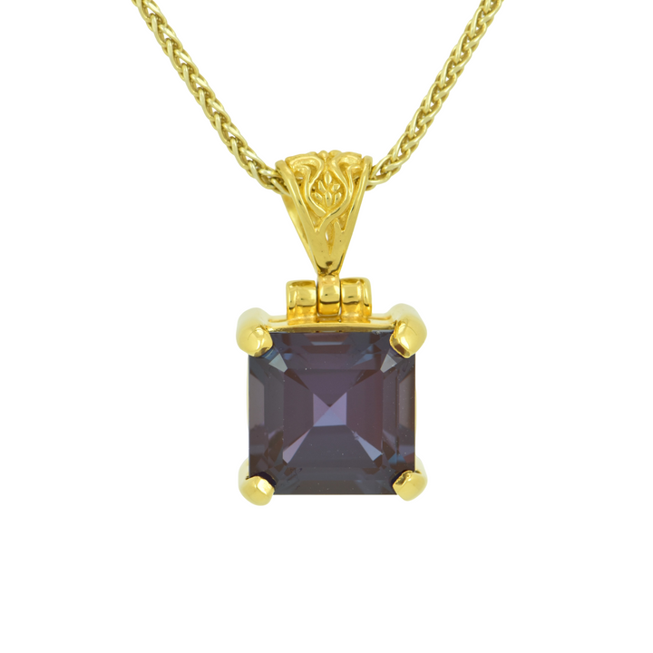 Alexandrite Chrysoberyl Pendant