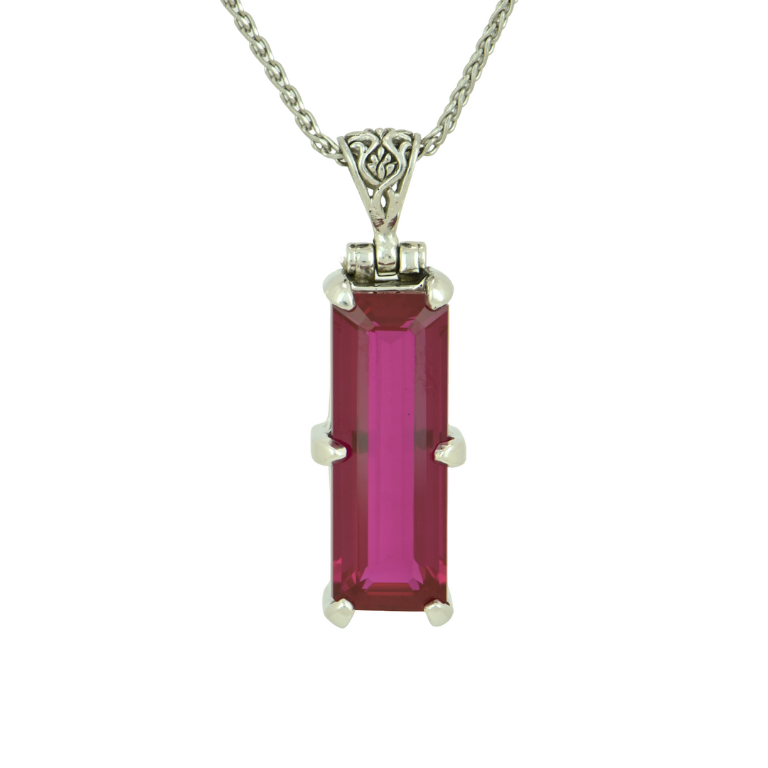 Parvati Pink Sapphire Pendant