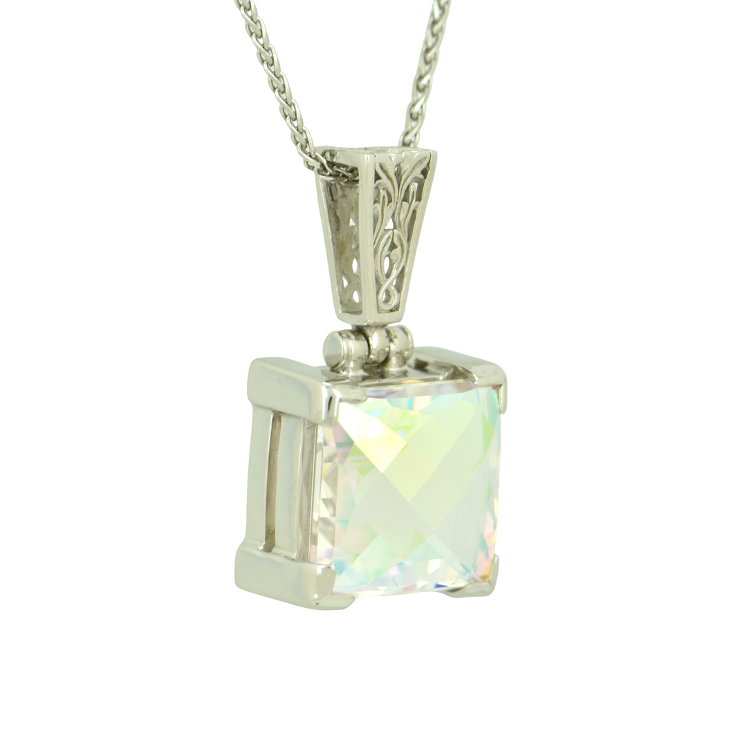 Angel Aura Amour Mystic Quartz Pendant