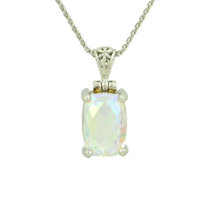 Angel Aura Amour Mystic Quartz Pendant