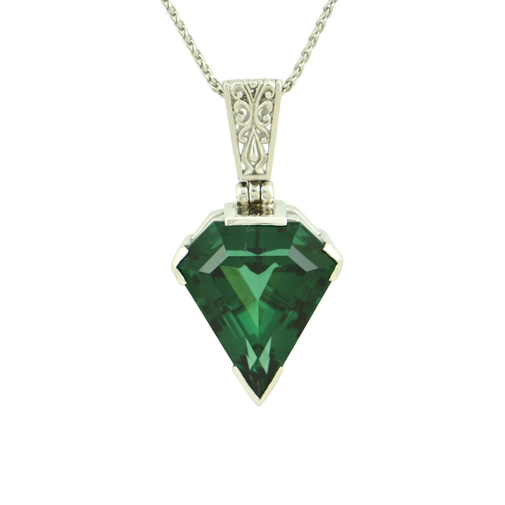 Green Hydro Quartz Pendant