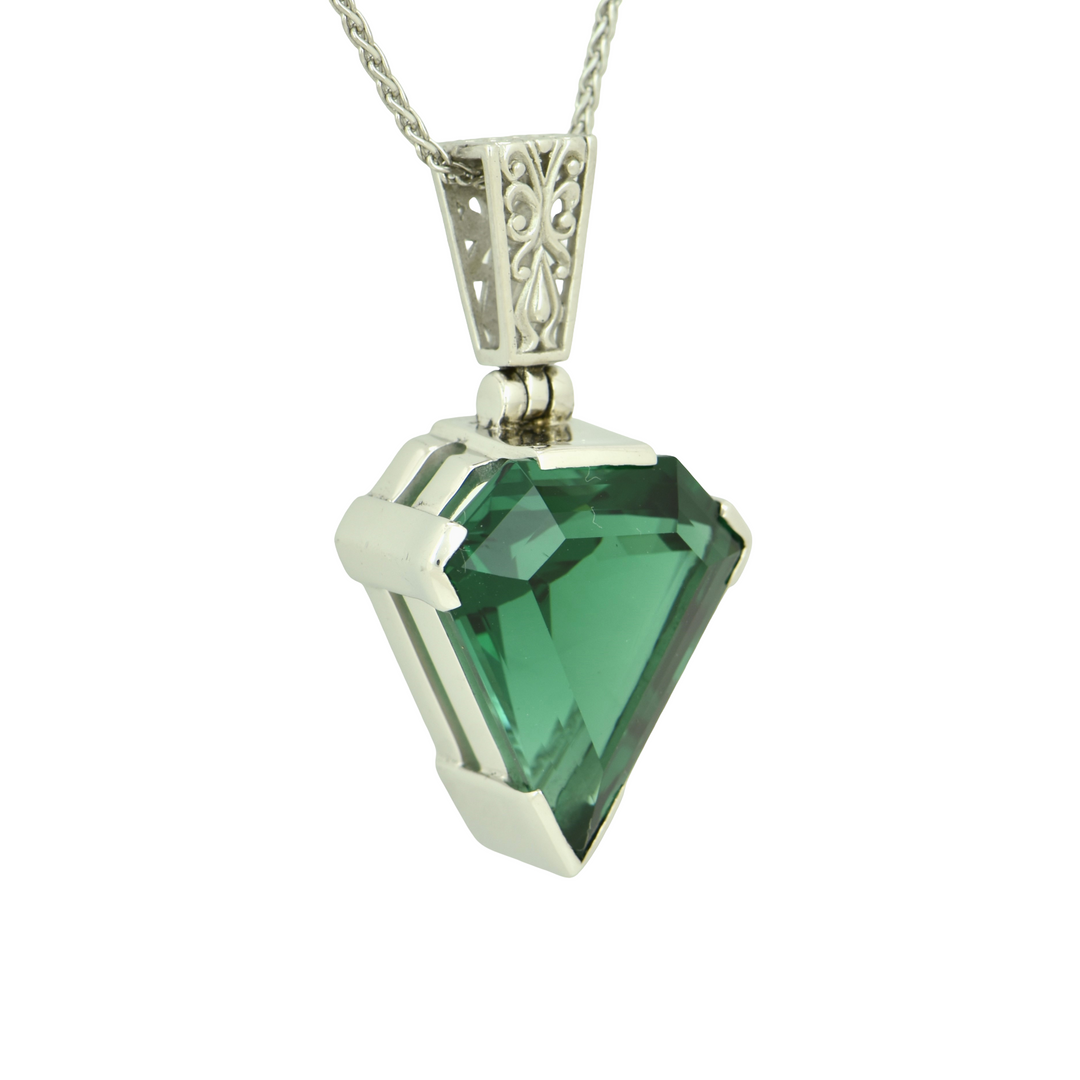 Green Hydro Quartz Pendant