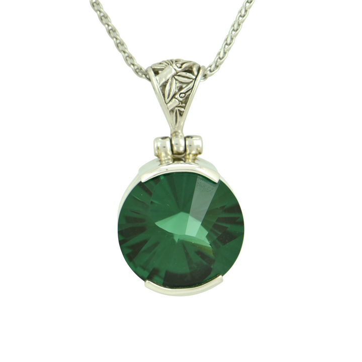 Green Hydro Quartz Pendant