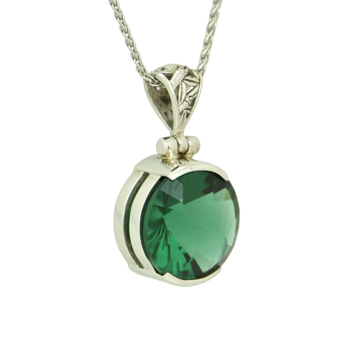Green Hydro Quartz Pendant