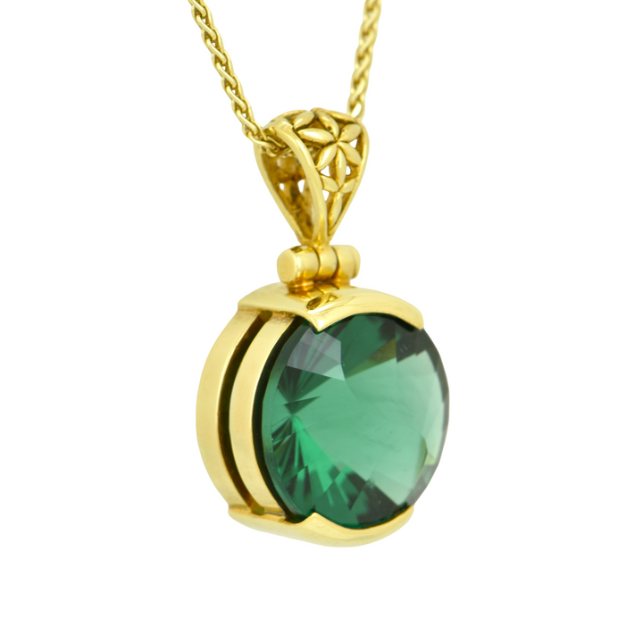 Green Hydro Quartz Pendant