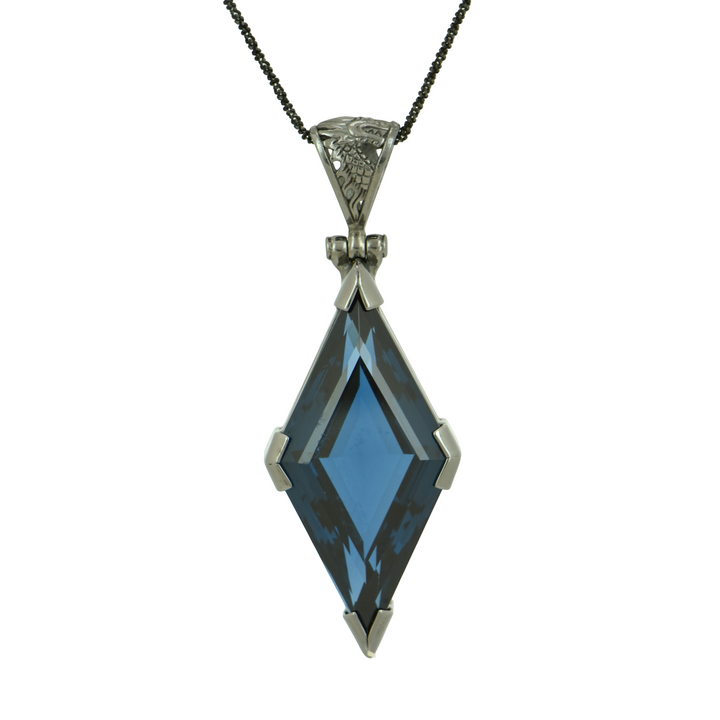 Blue Green Spinel Pendant