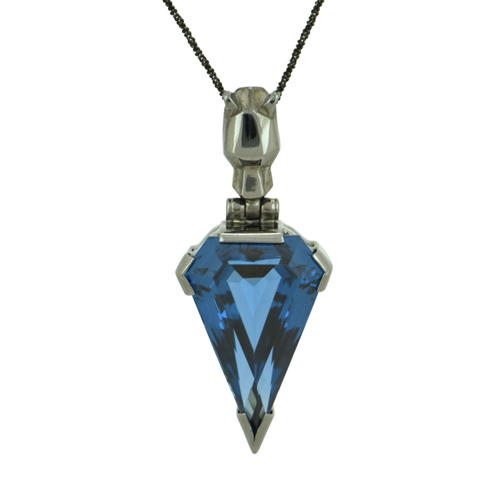 Superman Superman Blue Green Spinel Pendant