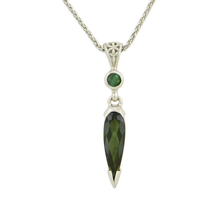 Green Tourmaline Pendant