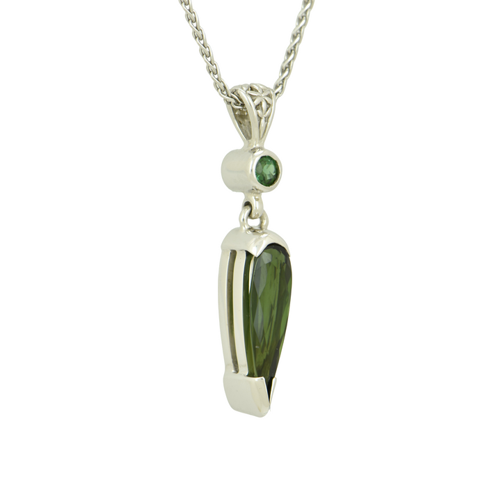 Green Tourmaline Pendant