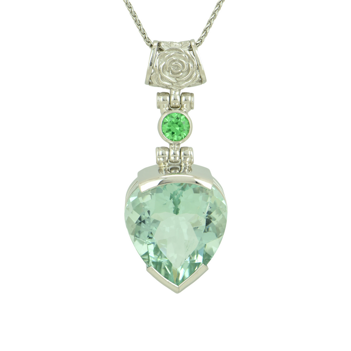 Seafoam Obsidian Pendant