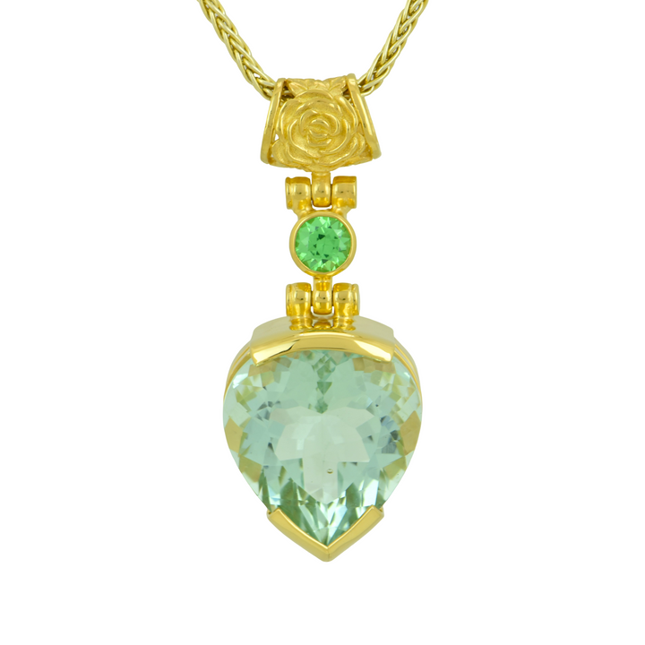 Seafoam Obsidian Pendant