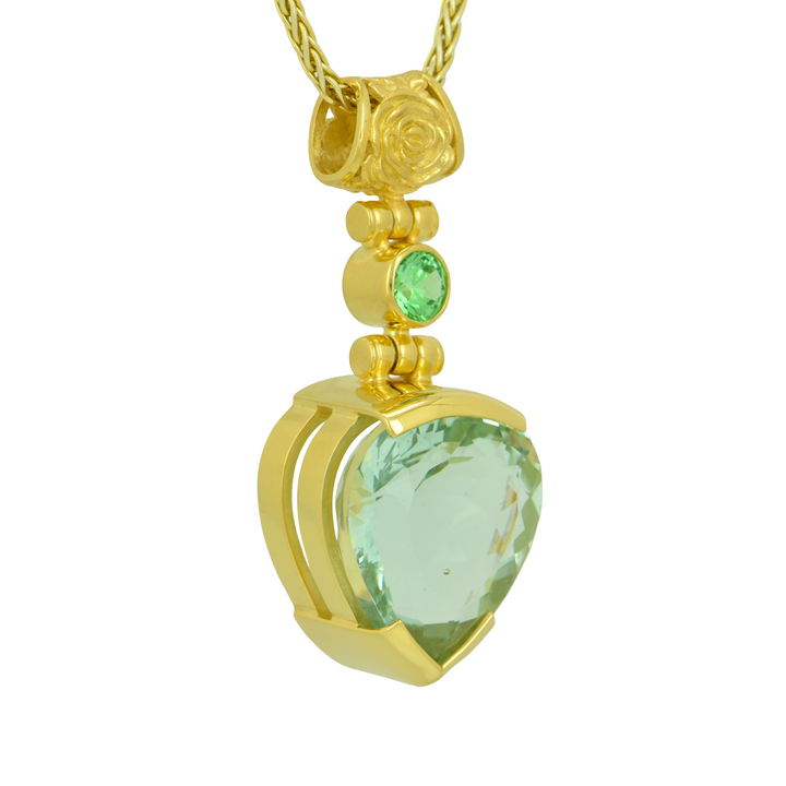 Seafoam Obsidian Pendant