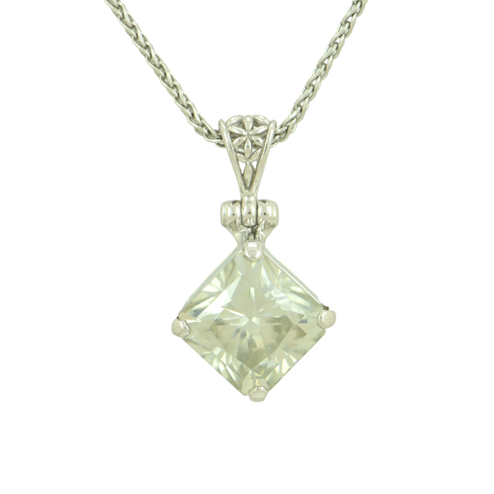 Titanium Moissanite Pendant