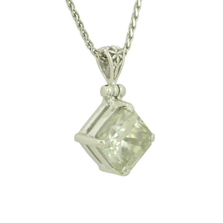 Titanium Moissanite Pendant