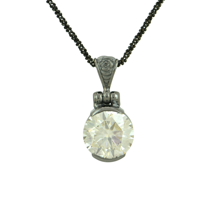 Titanium Moissanite Pendant